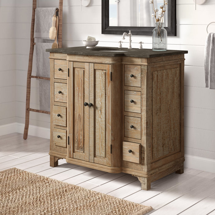 Gracie Oaks Rosalina 36" Single Bathroom Vanity Set & Reviews Wayfair